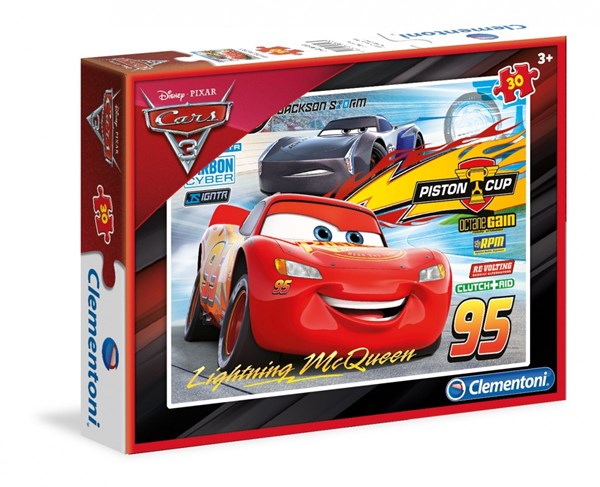 Clementoni (08513) - "Cars 3" - 30 pezzi