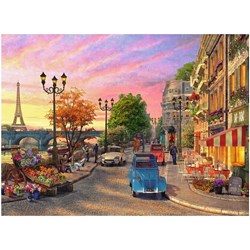 Ravensburger (14505) - Dominic Davison: "Evening in Paris" - 500 pezzi