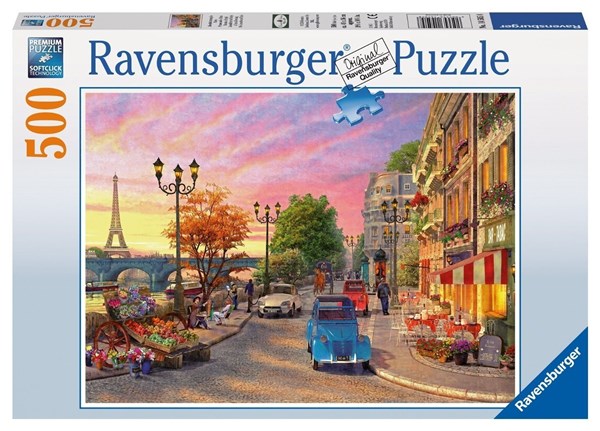 Ravensburger (14505) - Dominic Davison: "Evening in Paris" - 500 pezzi