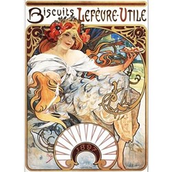 D-Toys (66930-MU04) - Alphonse Mucha: "Lefèvre-Utile Biscuits" - 1000 pezzi