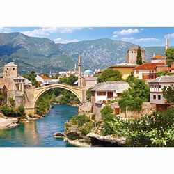 Castorland (C-102495) - "Mostar, Bosnia-Herzegovina" - 1000 pezzi