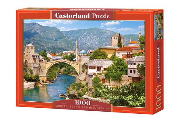 Castorland (C-102495) - "Mostar, Bosnia-Herzegovina" - 1000 pezzi