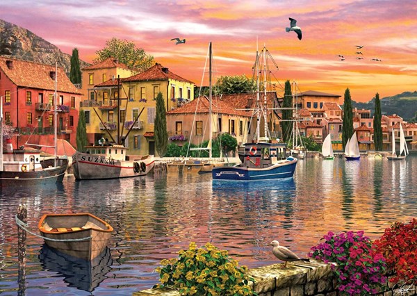 KS Games (11308) - Dominic Davison: "Harbour Sunset" - 2000 pezzi