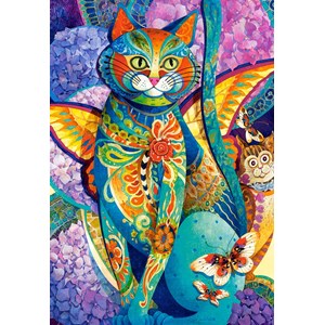 Castorland (C-151448) - David Galchutt: "Feline Fiesta" - 1500 pezzi