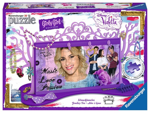 Ravensburger (12092) - "Jewellery Tree, Violetta" - 108 pezzi
