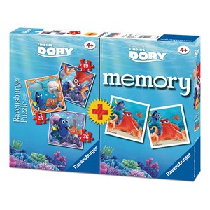 Ravensburger (06871) - "Dory + Memory" - 25 36 49 pezzi