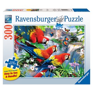 Ravensburger (13534) - Howard Robinson: "Tropical Birds" - 300 pezzi