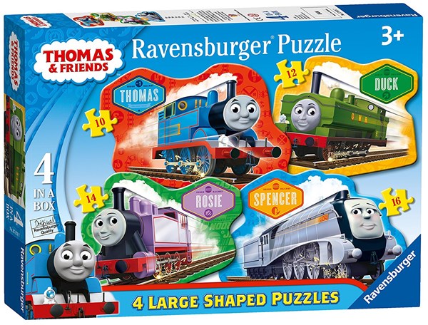 Ravensburger (07078) - "Thomas & Friends" - 10 12 14 16 pezzi
