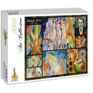 Grafika (00841) - Robert Delaunay: "Collage" - 2000 pezzi