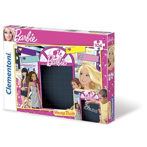 Clementoni (20231) - "Message-Puzzle Barbie" - 104 pezzi