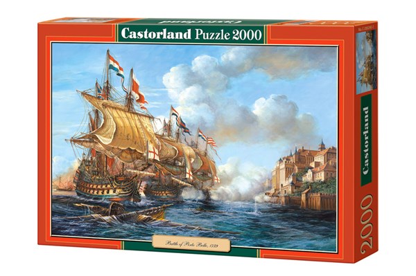 Castorland (C-200245) - "Battle of Porto Bello, 1739" - 2000 pezzi