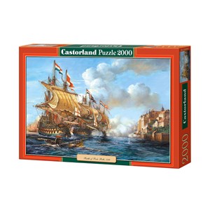 Castorland (C-200245) - "Battle of Porto Bello, 1739" - 2000 pezzi