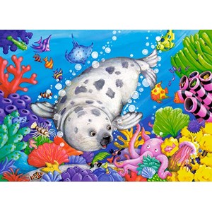 Castorland (B-06892) - "On the Coral Reef" - 60 pezzi