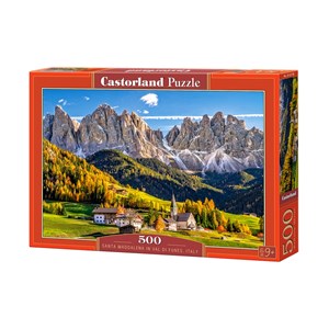 Castorland (B-52738) - "Santa Maddalena in Val di Funes, Italy" - 500 pezzi