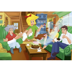 Schmidt Spiele (56047) - "Bibi and Tina, Birthday Surprise" - 100 pezzi