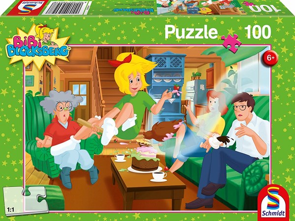 Schmidt Spiele (56047) - "Bibi and Tina, Birthday Surprise" - 100 pezzi