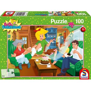 Schmidt Spiele (56047) - "Bibi and Tina, Birthday Surprise" - 100 pezzi