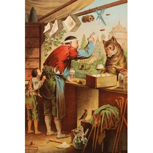 Grafika Kids (00127) - Carl Offterdinger: "The Wolf and the Seven Young Kids" - 100 pezzi