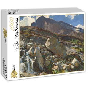 Grafika (02076) - John Singer Sargent: "Simplon Pass, 1911" - 1000 pezzi