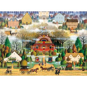 Buffalo Games (11441) - Charles Wysocki: "Melodrama in the Mist" - 1000 pezzi