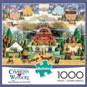 Buffalo Games (11441) - Charles Wysocki: "Melodrama in the Mist" - 1000 pezzi