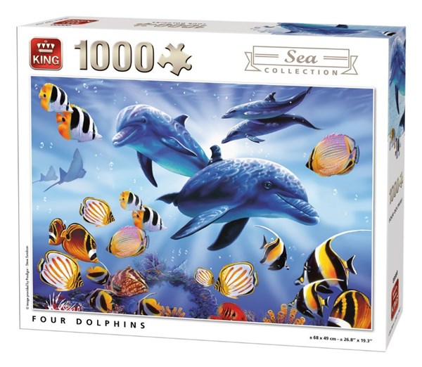 King International (05666) - "Four Dolphins" - 1000 pezzi