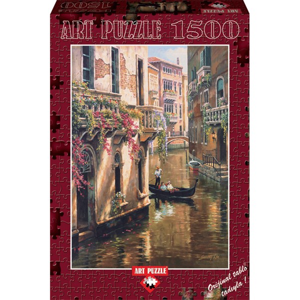 Art Puzzle (4612) - Sung Kim: "Afternoon Chat" - 1500 pezzi