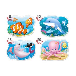 Castorland (B-043026) - "Underwater World" - 8 12 15 20 pezzi