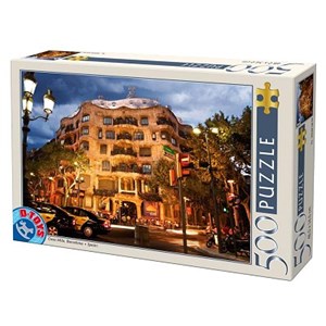 D-Toys (50328-AB32) - "Casa Mila, Barcelona, Spain" - 500 pezzi