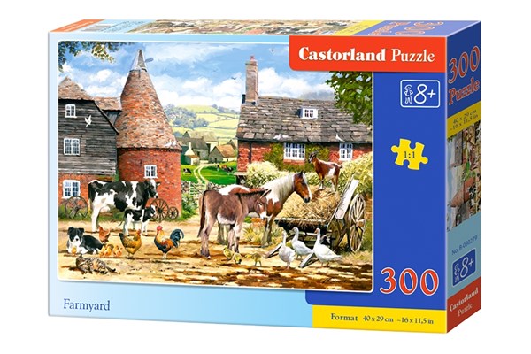 Castorland (B-030279) - "Farmyard" - 300 pezzi