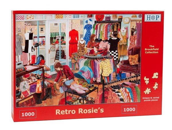 The House of Puzzles (3671) - "Retro Rosie's" - 1000 pezzi