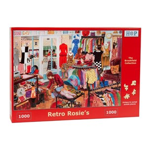 The House of Puzzles (3671) - "Retro Rosie's" - 1000 pezzi