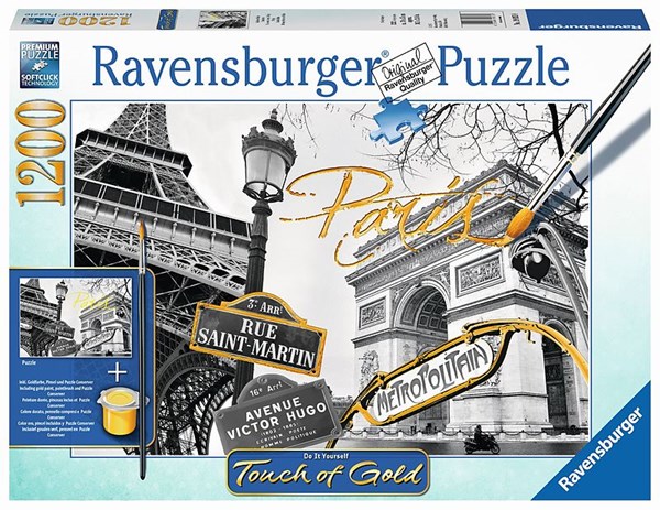 Ravensburger (19935) - "Golden Paris" - 1200 pezzi