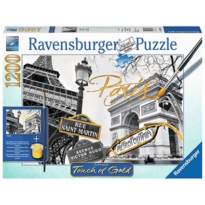 Ravensburger (19935) - "Golden Paris" - 1200 pezzi