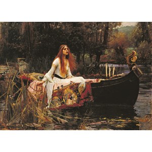 D-Toys (72757) - John William Waterhouse: "The Lady of Shalott" - 1000 pezzi