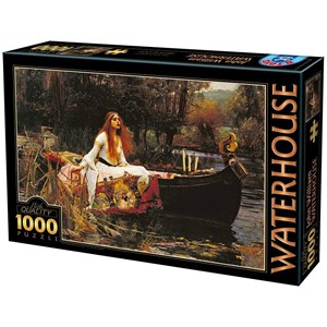 D-Toys (72757) - John William Waterhouse: "The Lady of Shalott" - 1000 pezzi