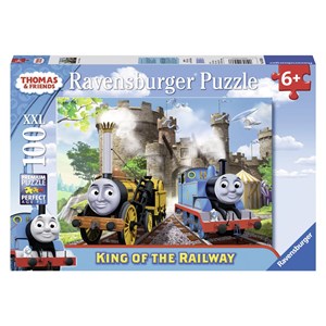Ravensburger (10536) - "King of the Railway" - 100 pezzi