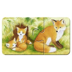 Ravensburger (07365) - "Cute Forest Animals" - 2 pezzi