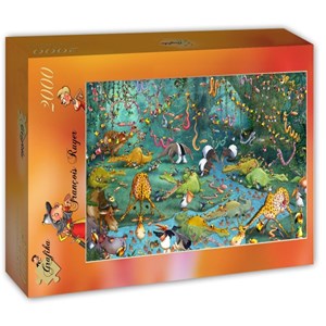 Grafika (T-00485) - François Ruyer: "Jungle" - 2000 pezzi