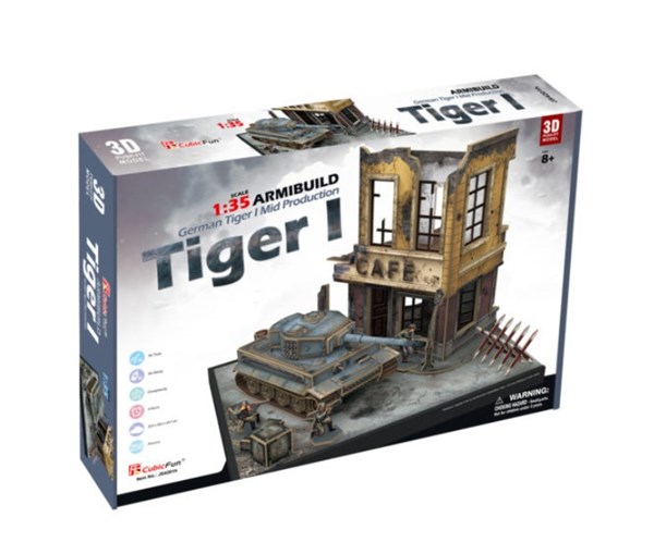 Cubic Fun (JS4201h) - "German Tiger I" - 258 pezzi