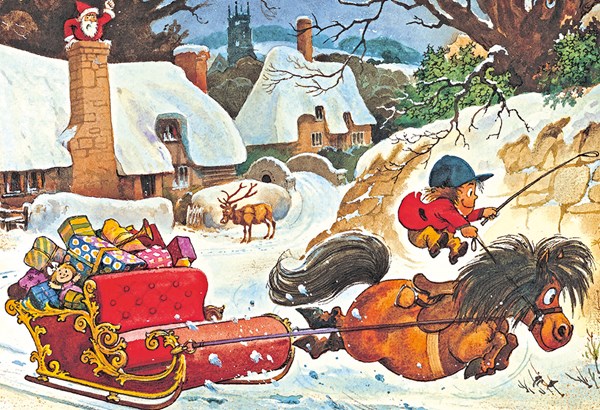 Gibsons (G3090) - Norman Thelwell: "A Thelwell Christmas" - 500 pezzi