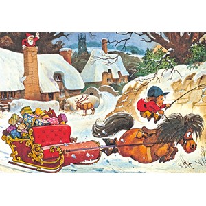 Gibsons (G3090) - Norman Thelwell: "A Thelwell Christmas" - 500 pezzi