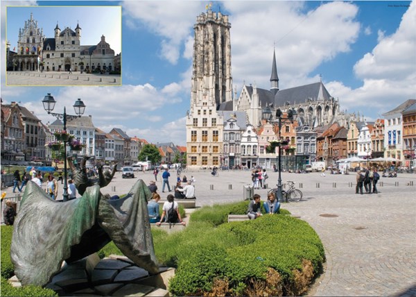 PuzzelMan (643) - "Belgium, Malines" - 1000 pezzi