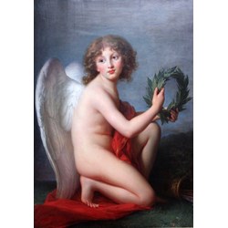 Grafika (02216) - Élisabeth Vigée Le Brun: "Portrait of Prince Heinrich Lubomirski as Genius of Fame, 1789" - 1000 pezzi