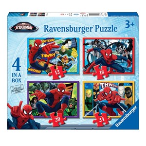 Ravensburger (07363) - "Spiderman" - 12 16 20 24 pezzi