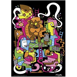 Heye (29483) - Jon Burgerman: "Best score" - 150 pezzi